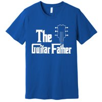 The Guitar Father Musician Pick Gift Premium T-Shirt