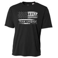 Team Garbage For Trump 2024 Garbage For Trump Vote Trump 2024 Cooling Performance Crew T-Shirt