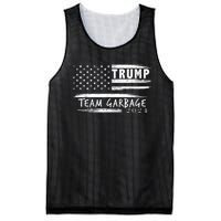 Team Garbage For Trump 2024 Garbage For Trump Vote Trump 2024 Mesh Reversible Basketball Jersey Tank