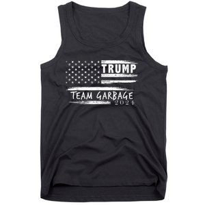 Team Garbage For Trump 2024 Garbage For Trump Vote Trump 2024 Tank Top