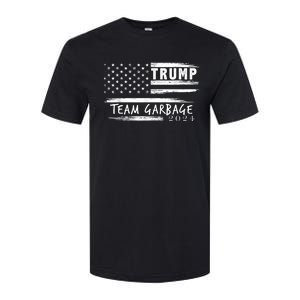 Team Garbage For Trump 2024 Garbage For Trump Vote Trump 2024 Softstyle CVC T-Shirt