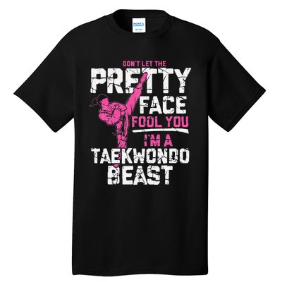 Taekwondo Gifts for Adults TKD Tall T-Shirt