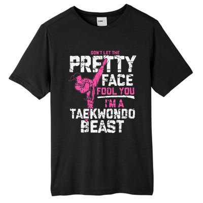 Taekwondo Gifts for Adults TKD Tall Fusion ChromaSoft Performance T-Shirt