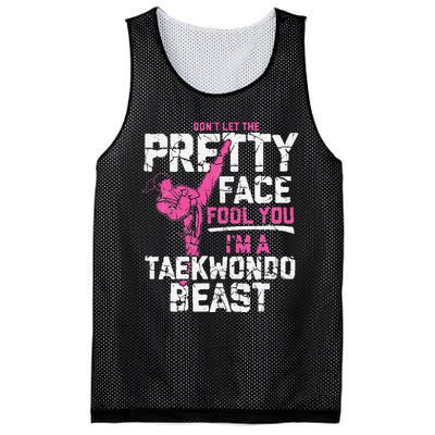 Taekwondo Gifts for Adults TKD Mesh Reversible Basketball Jersey Tank