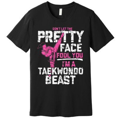 Taekwondo Gifts for Adults TKD Premium T-Shirt