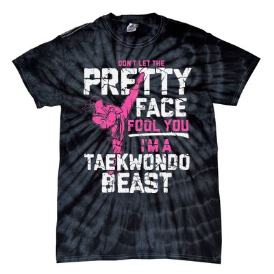 Taekwondo Gifts for Adults TKD Tie-Dye T-Shirt