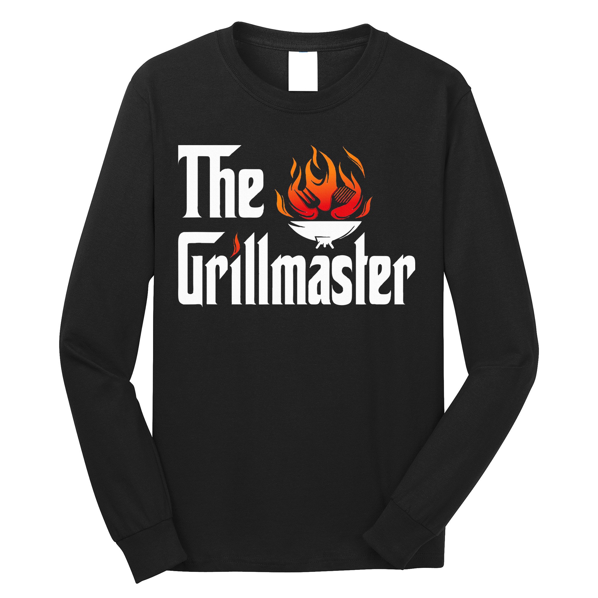 The Grilling Father The Grillmaster Long Sleeve Shirt