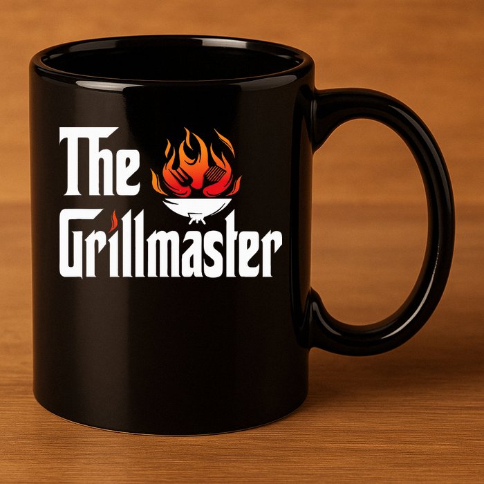 The Grilling Father The Grillmaster 11oz C Handle Ceramic Mug