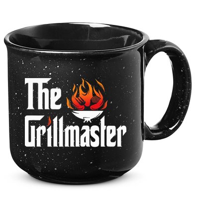 The Grilling Father The Grillmaster 15oz Campfire Ceramic Mug