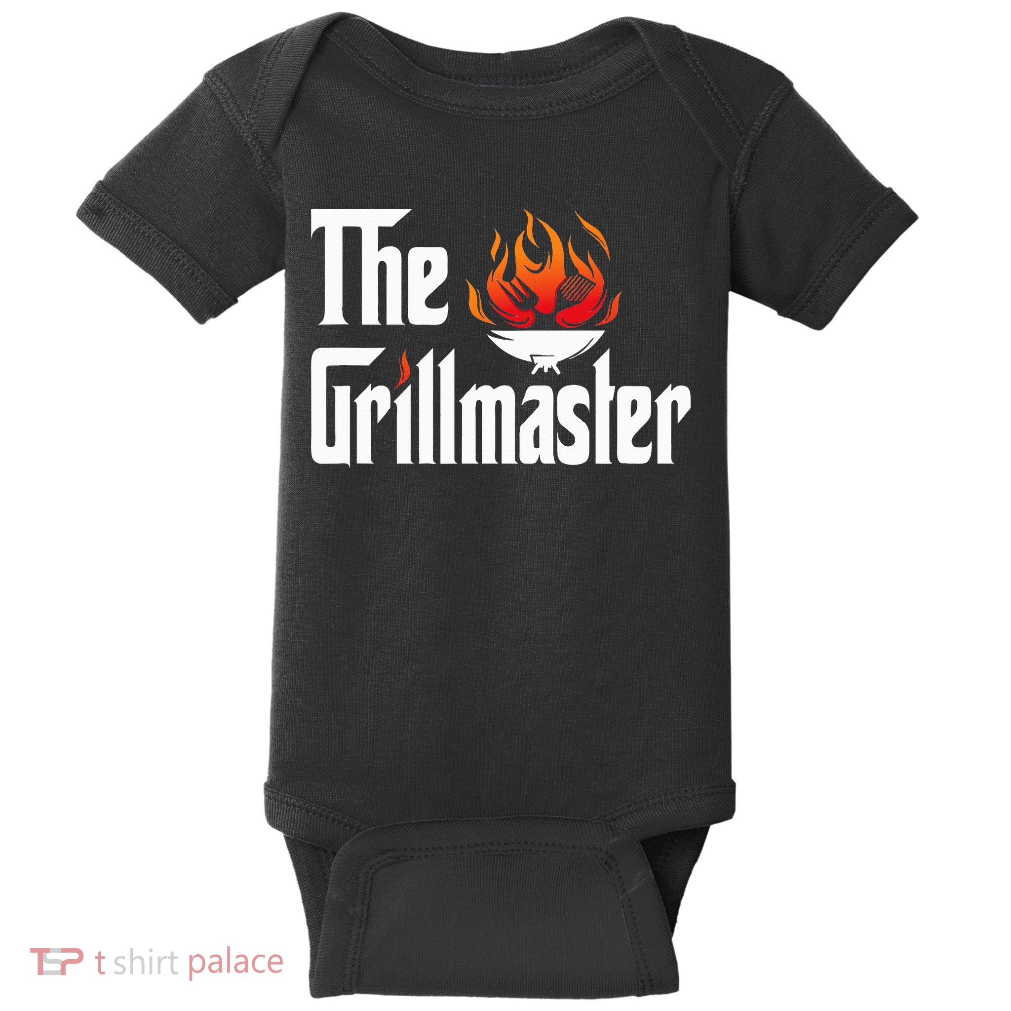 The Grilling Father The Grillmaster Baby Bodysuit