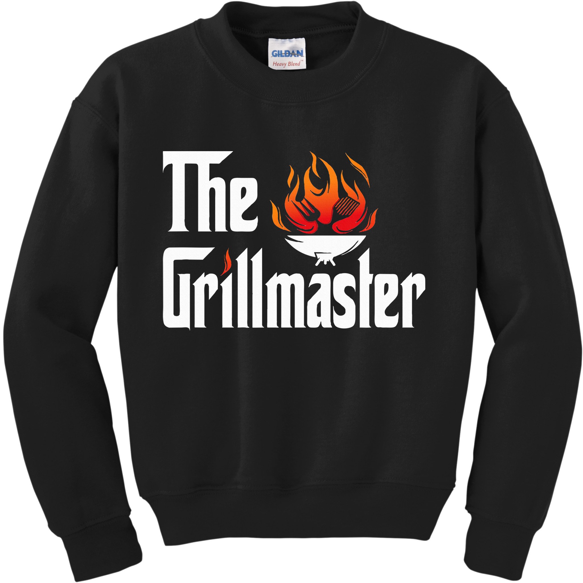 The Grilling Father The Grillmaster Kids Sweatshirt