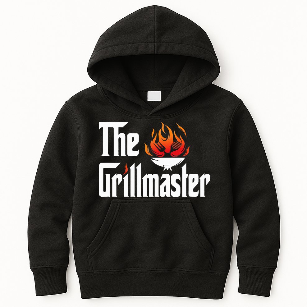 The Grilling Father The Grillmaster Kids Hoodie