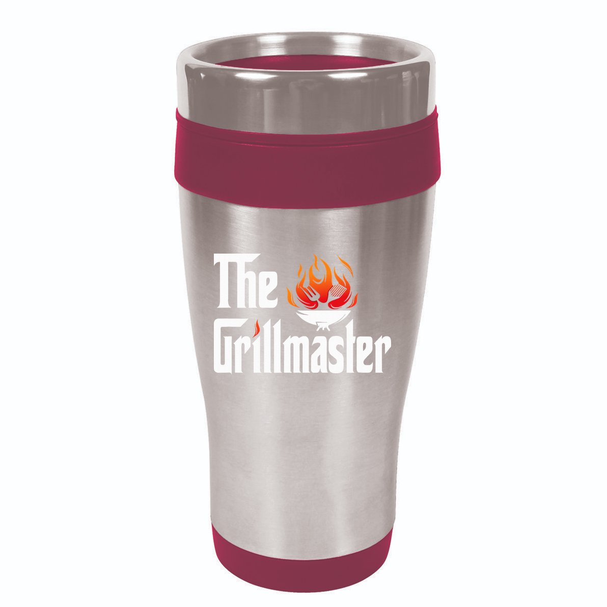 The Grilling Father The Grillmaster 16oz Travel Tumbler