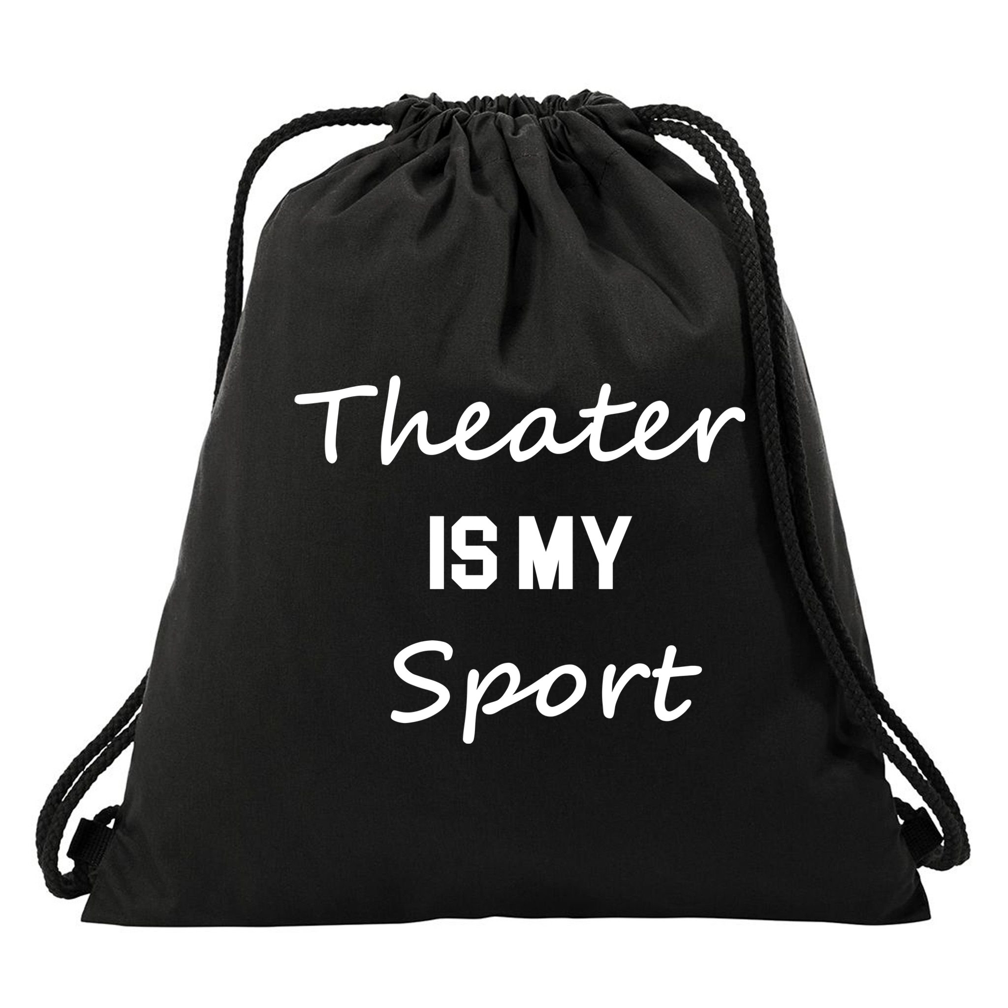 Theater Gifts For Actors Musical Theatre Is My Sport Drawstring Bag