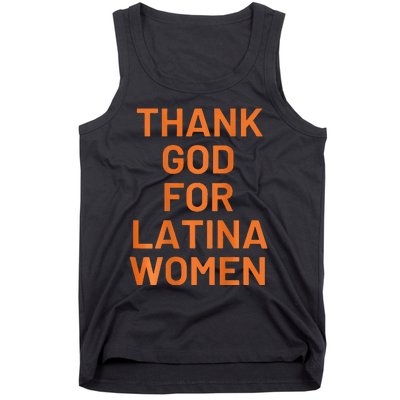 Thank God For Latina Tank Top