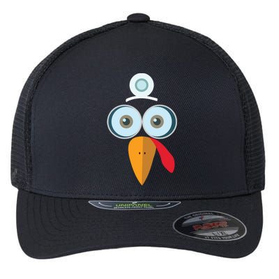 Thanksgiving Gift For Boys Doctor Turkey Trot Gift Flexfit Unipanel Trucker Cap