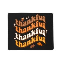 Thankful Groovy Family Thanksgiving Matching Outfits Mousepad