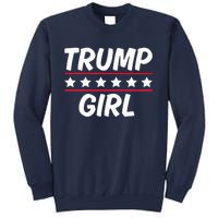 Trump Girl Funny Female Voter Slogan 2024 Election Statement Sweatshirt