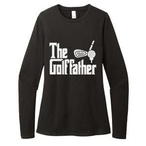 The Golf Father Father's Day Womens CVC Long Sleeve Shirt