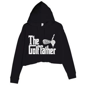 The Golf Father Father's Day Crop Fleece Hoodie