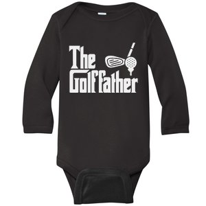 The Golf Father Father's Day Baby Long Sleeve Bodysuit