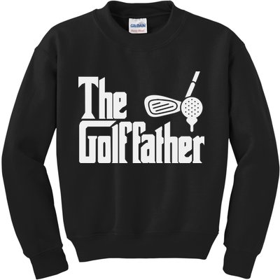 The Golf Father Father's Day Kids Sweatshirt