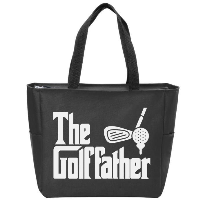 The Golf Father Father's Day Zip Tote Bag