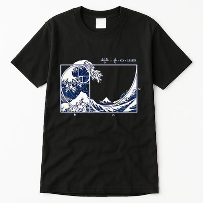 The Great Fibonaccis Waves Tall T-Shirt