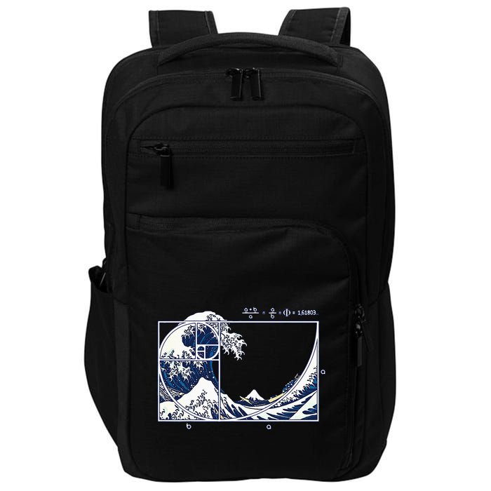 The Great Fibonaccis Waves Impact Tech Backpack