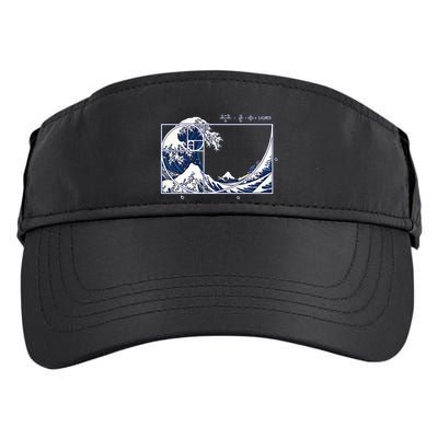The Great Fibonaccis Waves Adult Drive Performance Visor