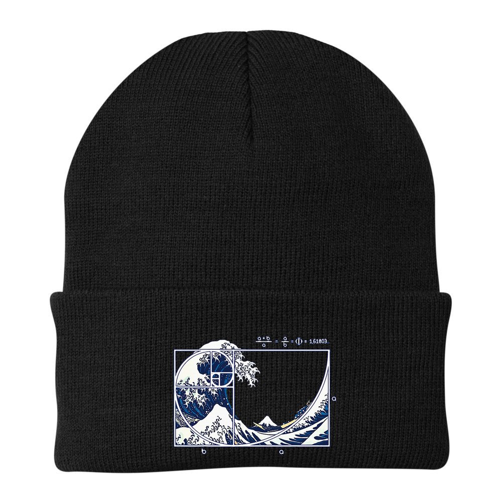 The Great Fibonaccis Waves Beanie
