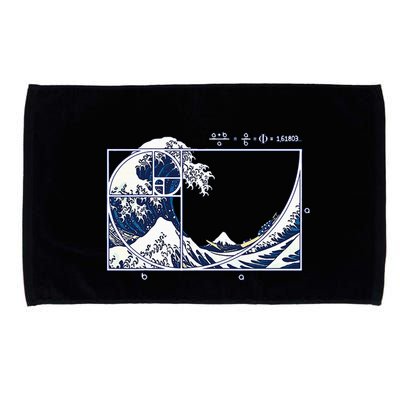 The Great Fibonaccis Waves Microfiber Hand Towel