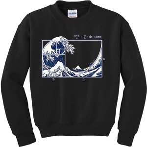 The Great Fibonaccis Waves Kids Sweatshirt