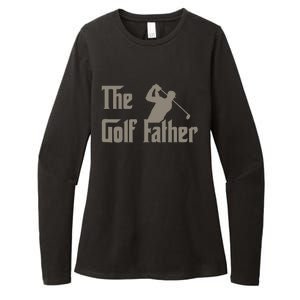 The Golf Father Funny Golfing For Golfer Womens CVC Long Sleeve Shirt