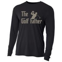 The Golf Father Funny Golfing For Golfer Cooling Performance Long Sleeve Crew