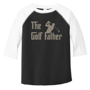 The Golf Father Funny Golfing For Golfer Toddler Fine Jersey T-Shirt