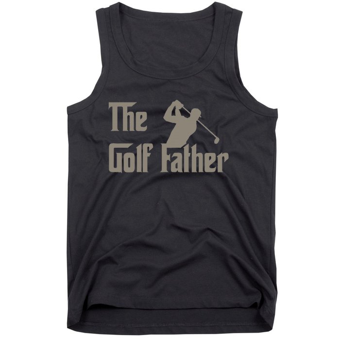 The Golf Father Funny Golfing For Golfer Tank Top