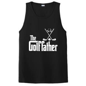 The Golf Father Gift For Dad Fathers Day PosiCharge Competitor Tank