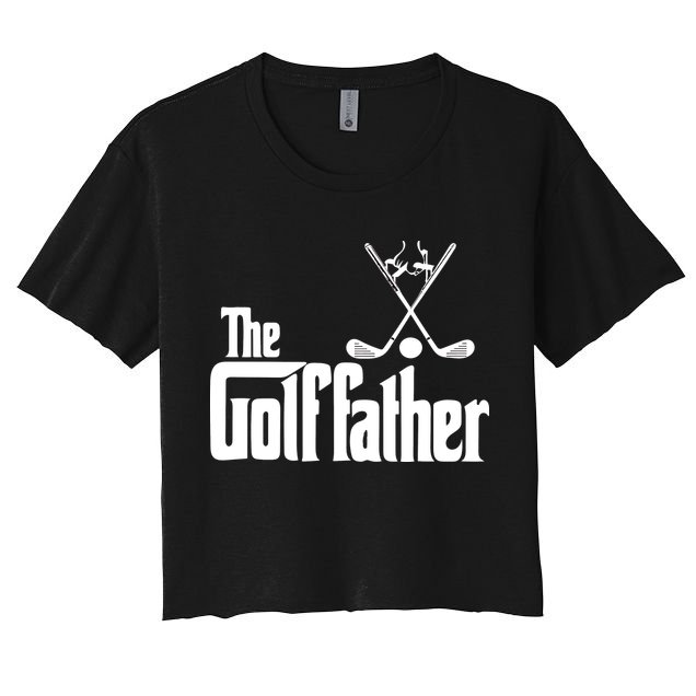 The Golf Father Gift For Dad Fathers Day Crop Top
