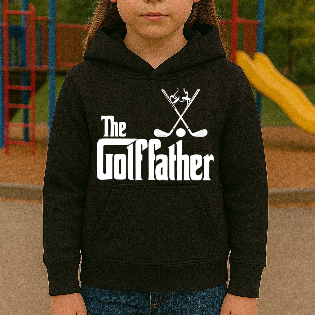 The Golf Father Gift For Dad Fathers Day Kids Hoodie