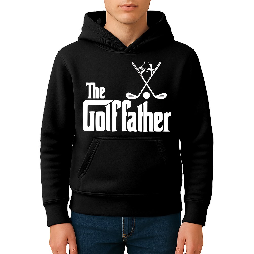 The Golf Father Gift For Dad Fathers Day Kids Hoodie