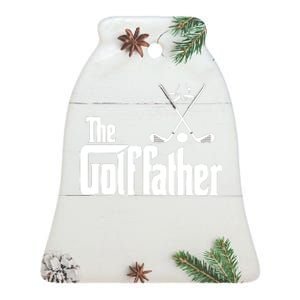 The Golf Father Gift For Dad Fathers Day Ceramic Bell Ornament