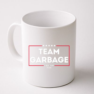 Team Garbage For Trump 2024 Coffee Mug