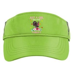 Turkey Gift For Just A Girl Who Loves Turkey Great Gift Adult Drive Performance Visor