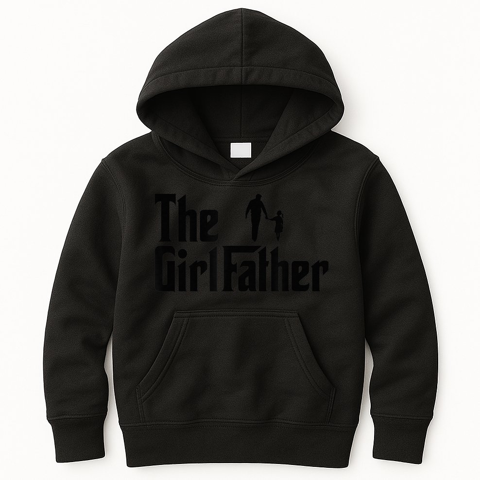  The Girl Father Funny Dad of Girl Daddy Daughter Kids Hoodie