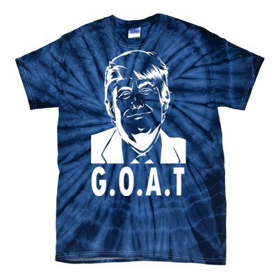 Trump Goat Funny Donald Trump Election Tie-Dye T-Shirt