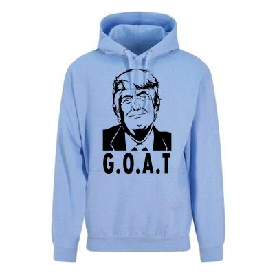 Trump Goat Funny Donald Trump Election Unisex Surf Hoodie