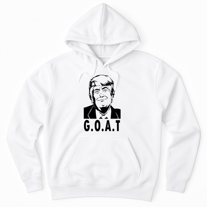 Trump Goat Funny Donald Trump Election Hoodie