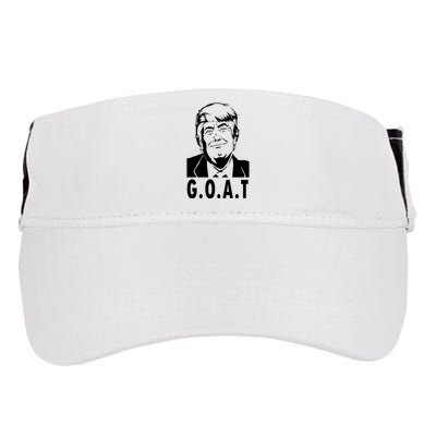 Trump Goat Funny Donald Trump Election Adult Drive Performance Visor