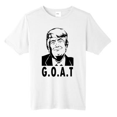 Trump Goat Funny Donald Trump Election Tall Fusion ChromaSoft Performance T-Shirt